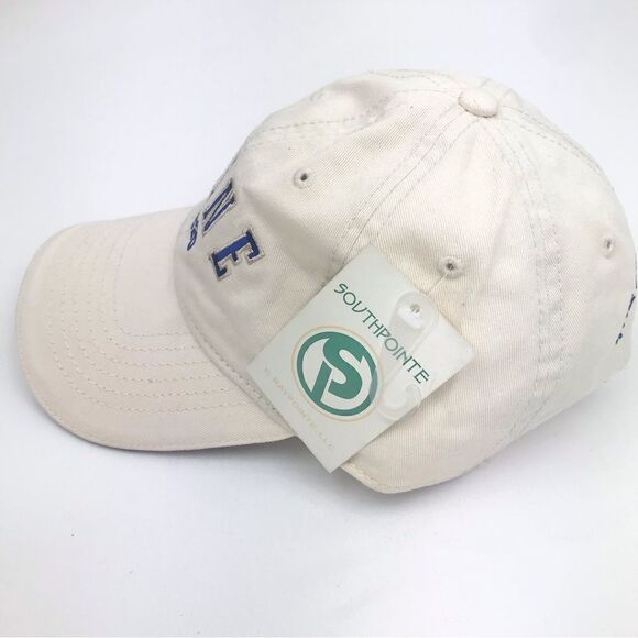 Maine Est.1820 NEW 6 panel Cream Canvas Ball Cap. The Bull ‘n Pitch - Picture 3 of 10